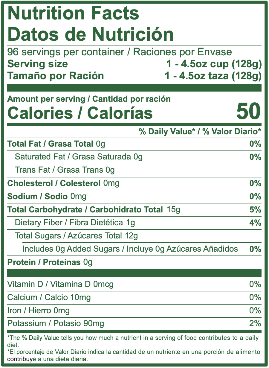 Carbotrol Applesauce Cups - Leahy-IFP Fruit and Beverage Manufacturing