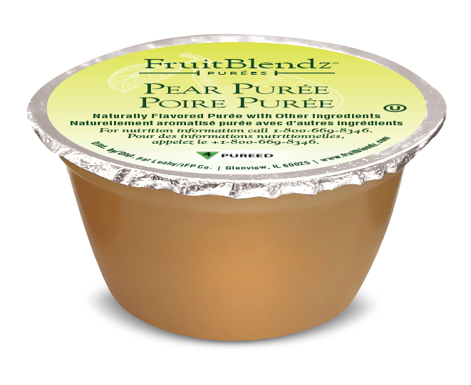 FruitBlendz 4oz Label Pear Cup