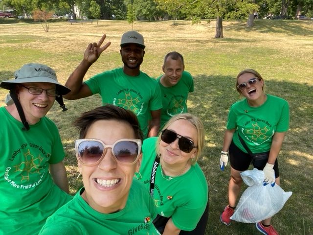 Green Team group photo